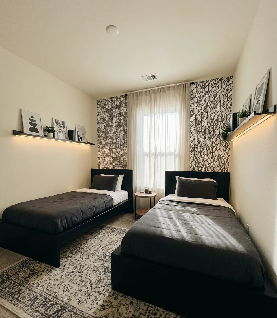 Sims 4 Dream Twin Room in Real Life 1