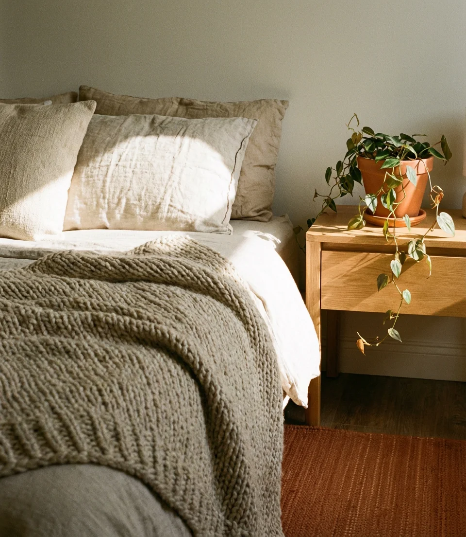 Small Bedroom Refresh With Textiles Alone 2