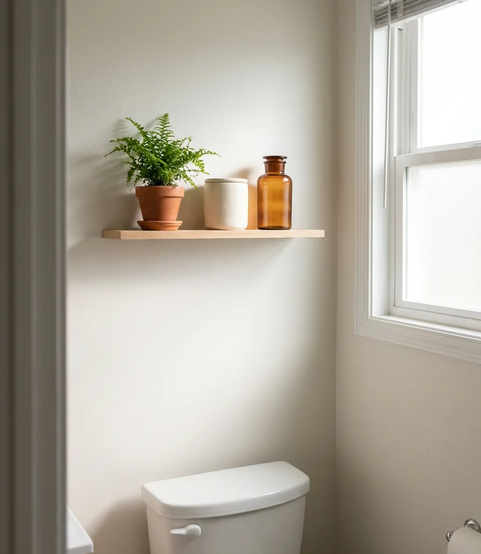 Small Space Toilet Shelf Solutions That Actually Work 2