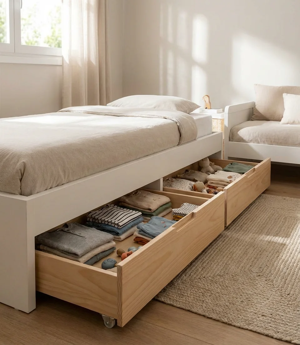 Smart Storage Under Beds and in Dead Spaces 1