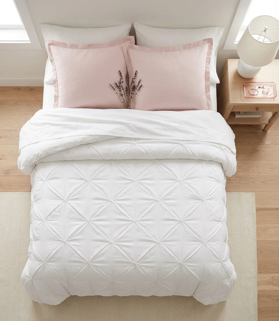 Soft Pink and White Girly Bedroom 2