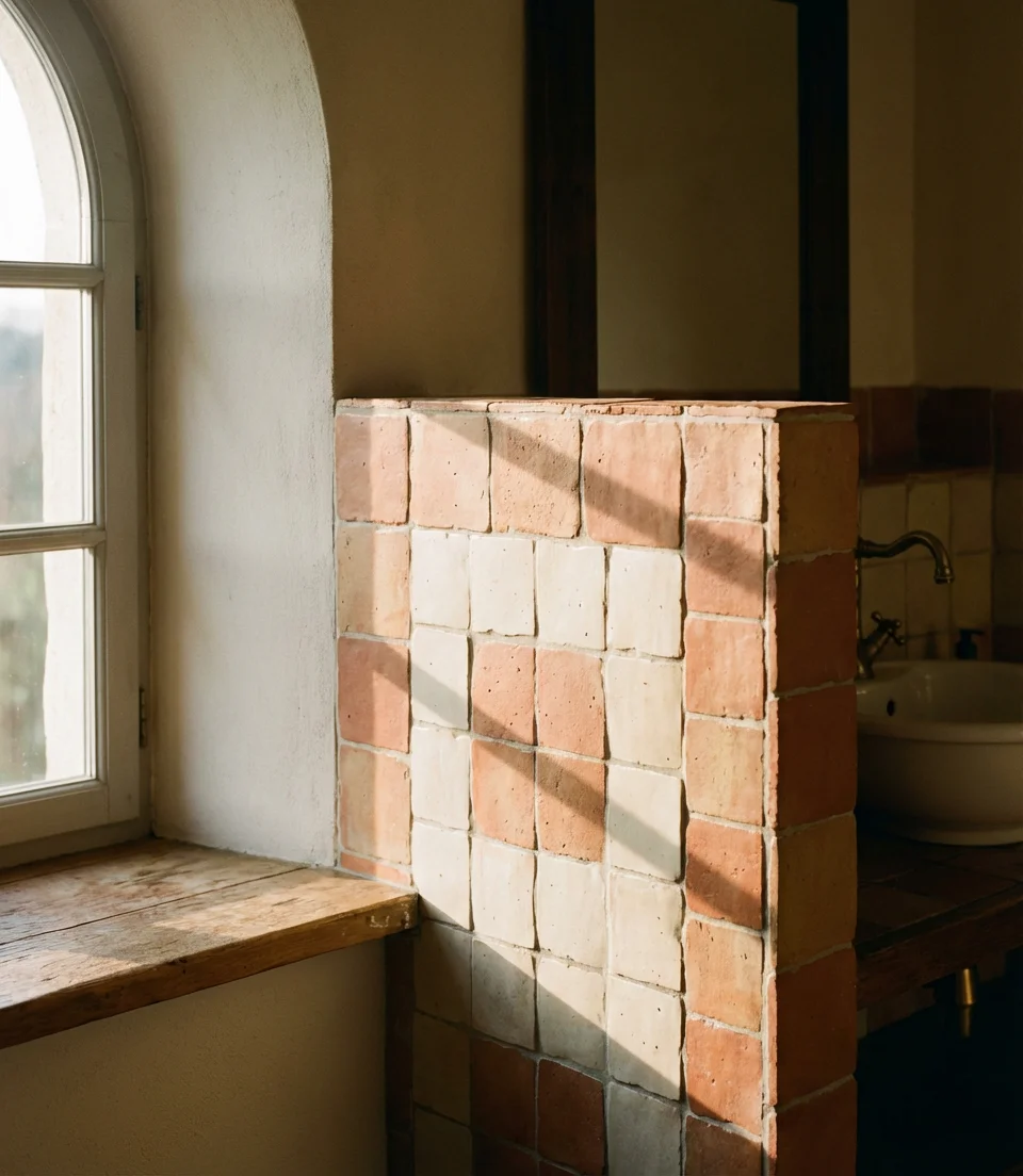 Terracotta and Cream Tile Combo 2