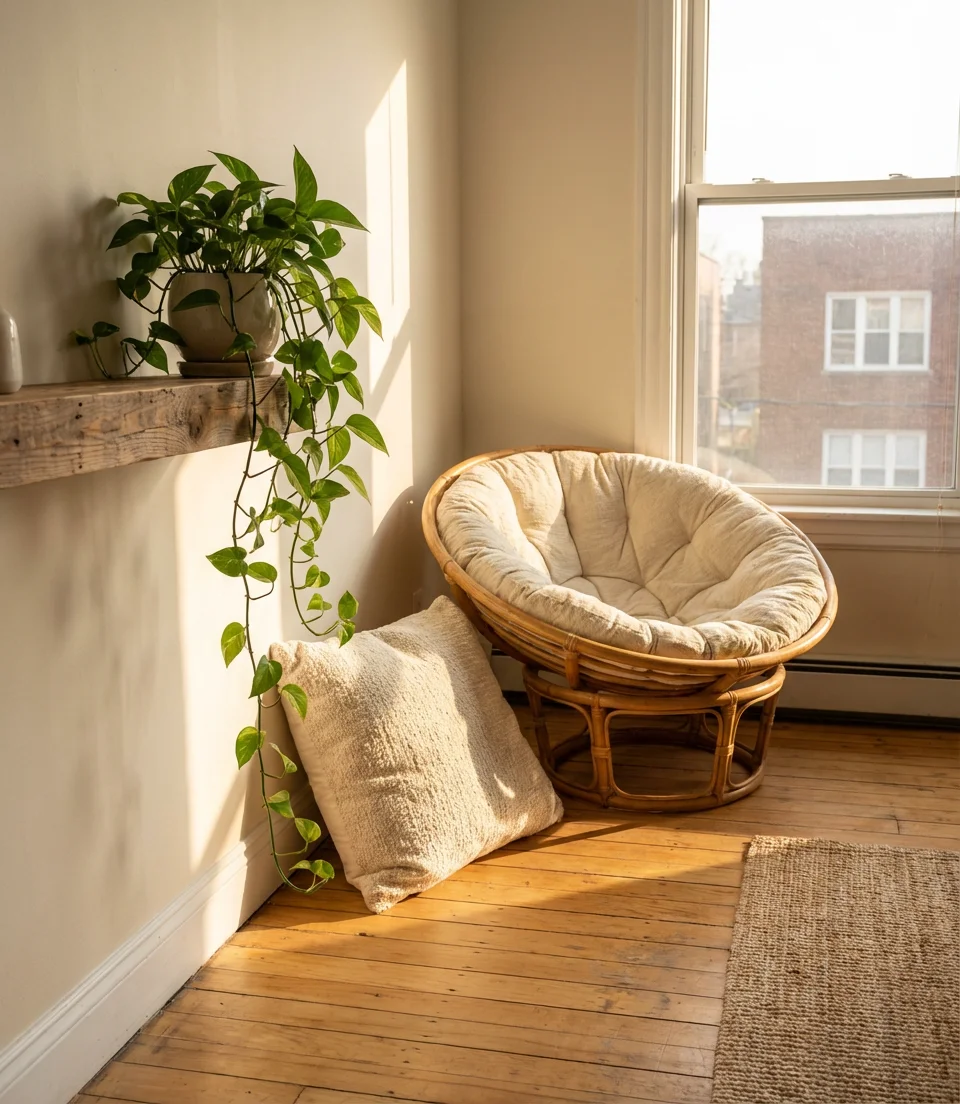 The Classic Rattan Reading Nook 2