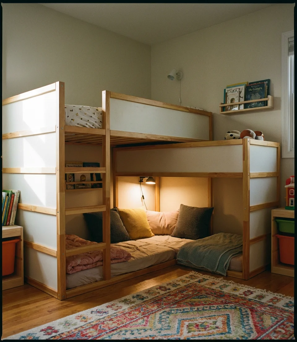 The L-Shaped Bunk Configuration for Tight Corners 1