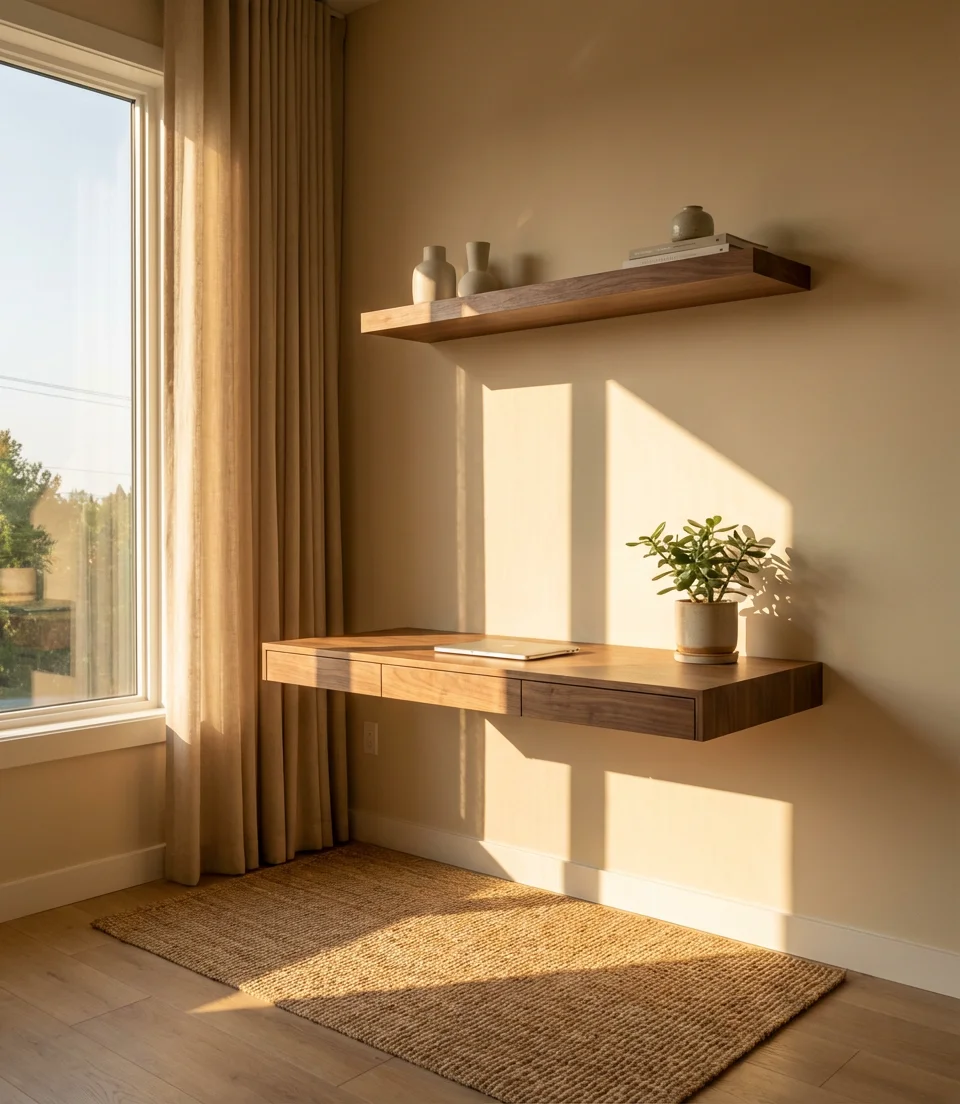 The Warm Neutral Desk Setup 2