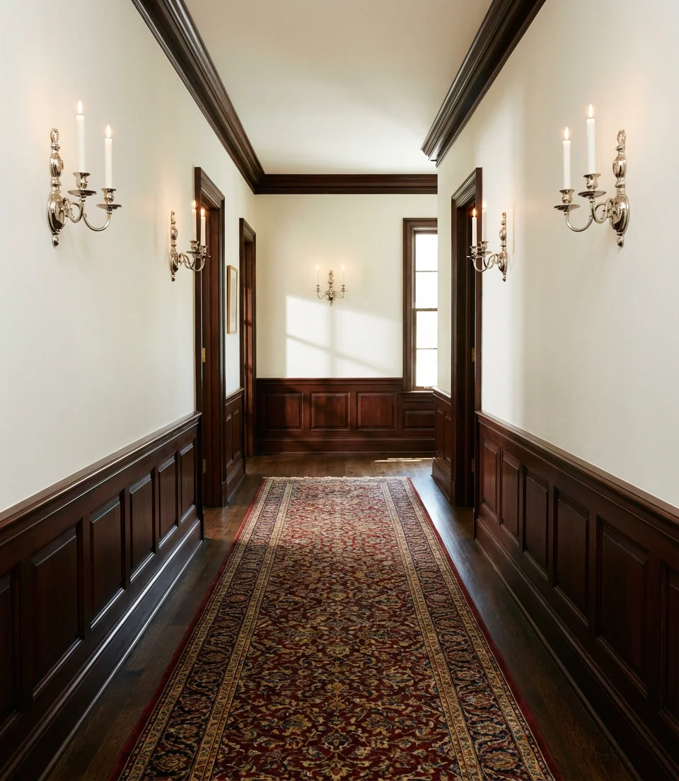 Traditional Hallway Lighting with Timeless Appeal 1