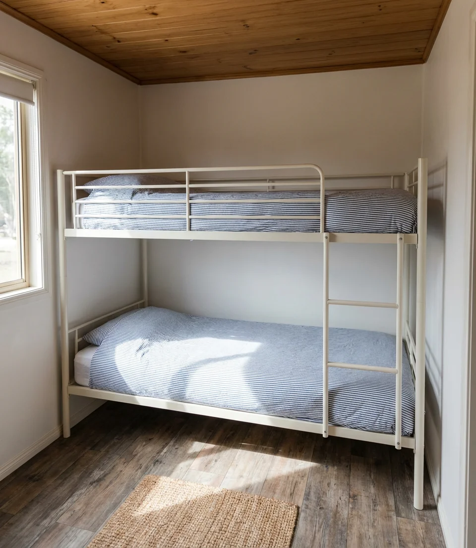 Trailer-Style Bunk Beds with Compact Footprints 1