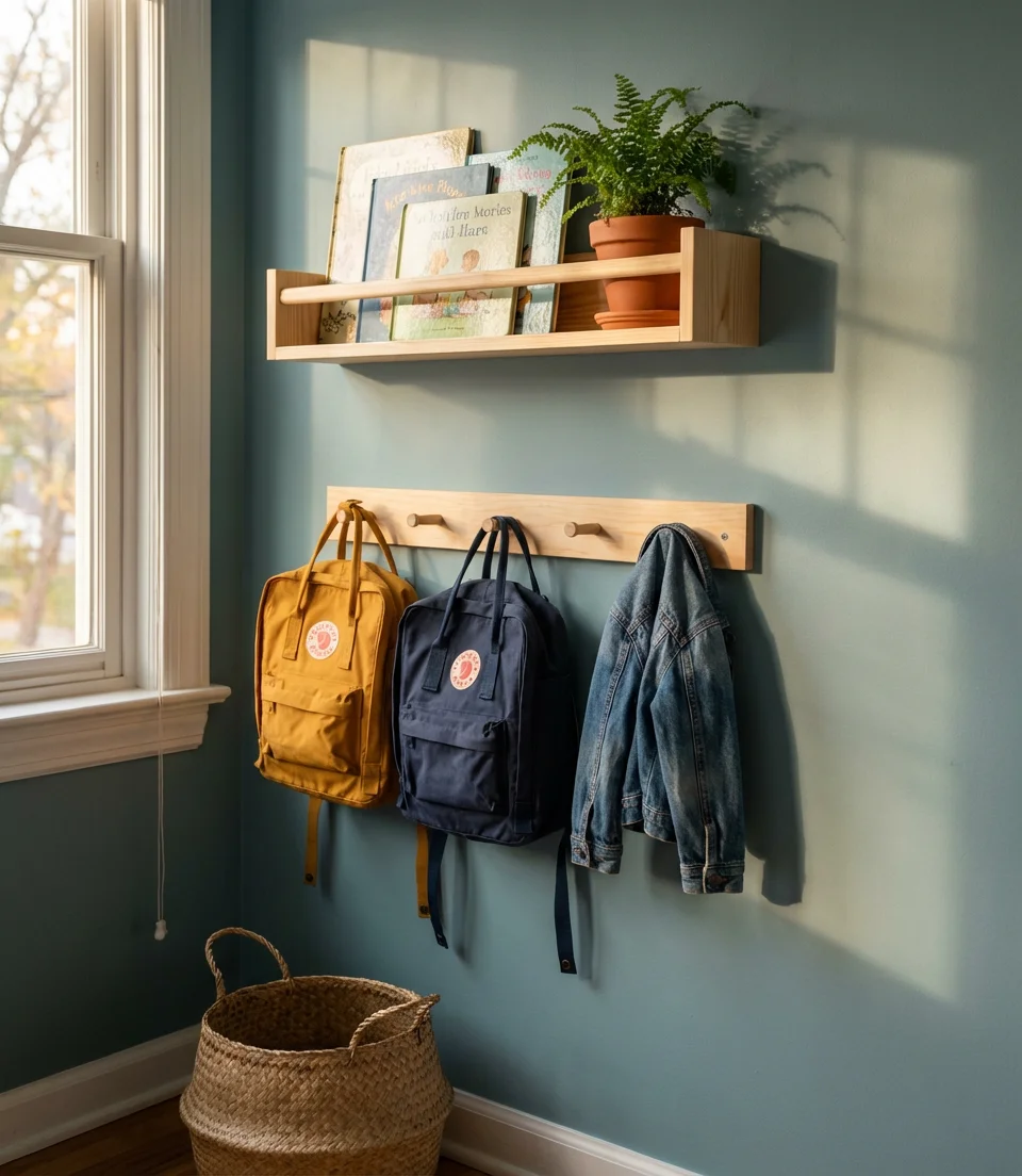 Using Vertical Space in a Small Shared Room 2