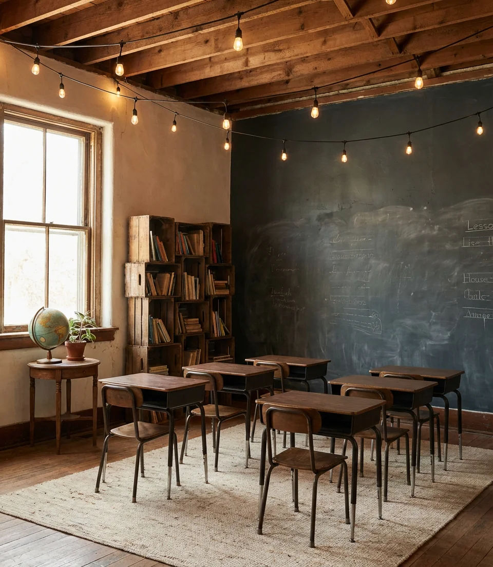 Vintage Classroom Decor With a Nostalgic Touch 1