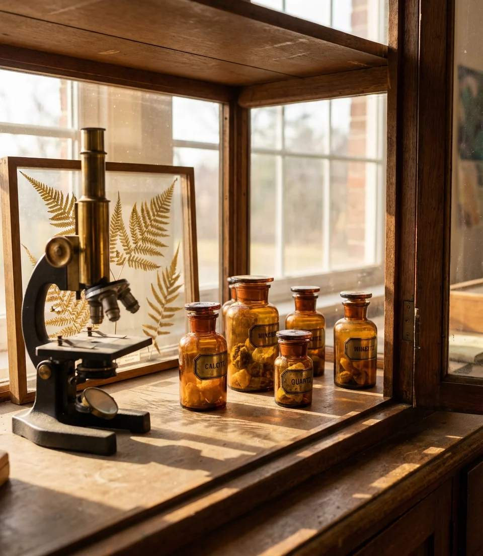 Vintage Science Lab Classroom for Curious Minds 2