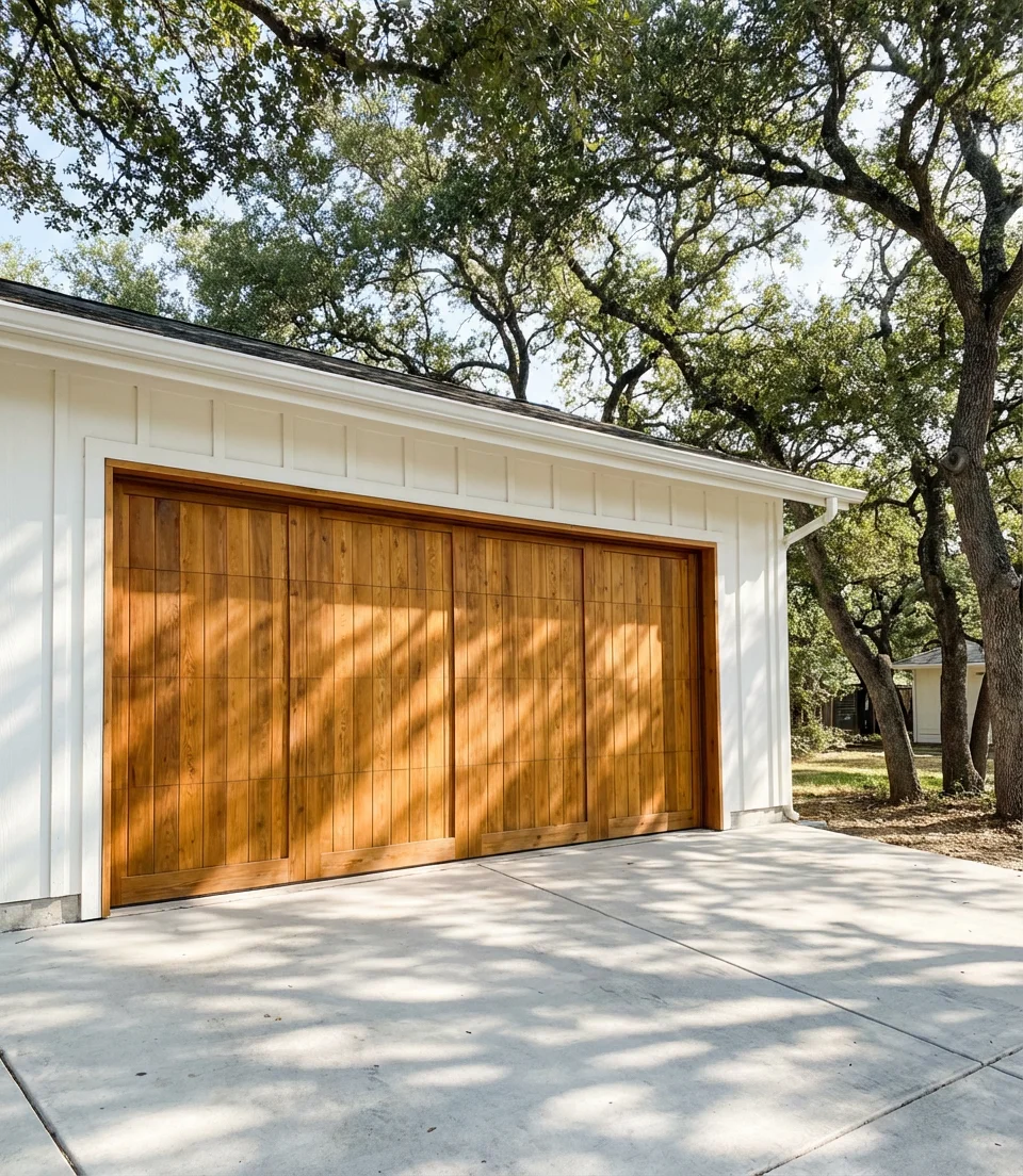Warm Wooden Garage Doors That Feel Like Home 1