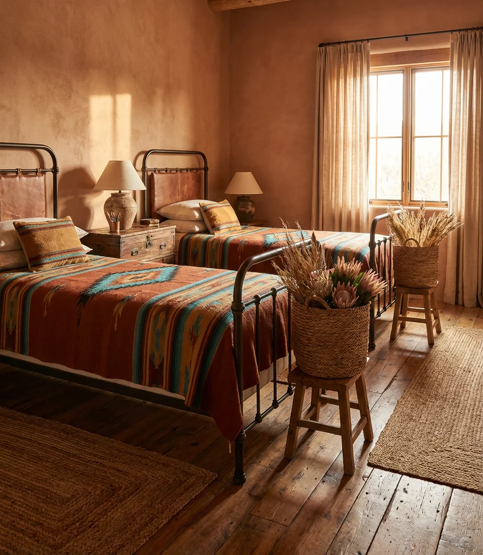 Western Twin Bedroom Vibes 1