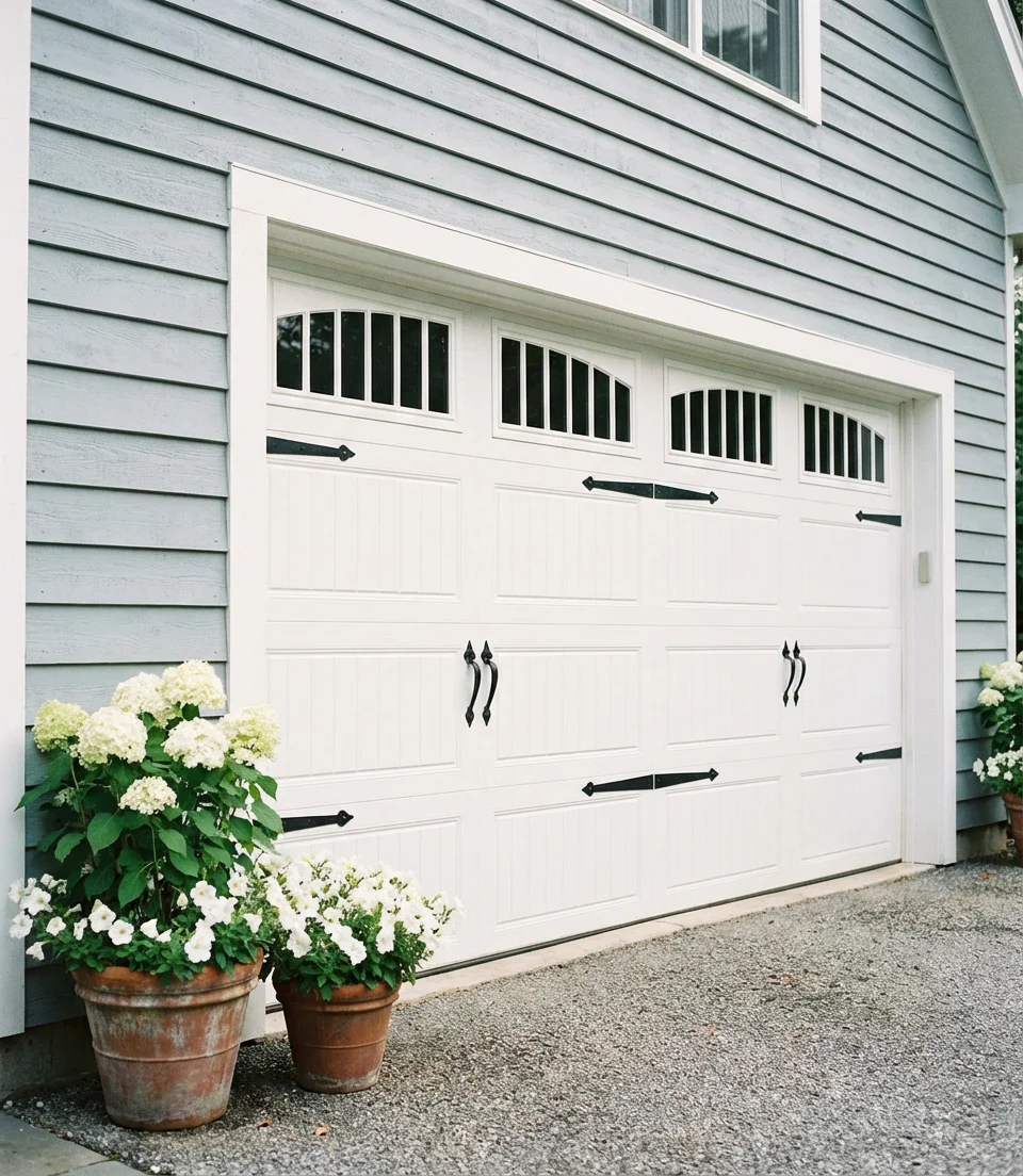 White Garage Doors That Never Go Out of Style 2
