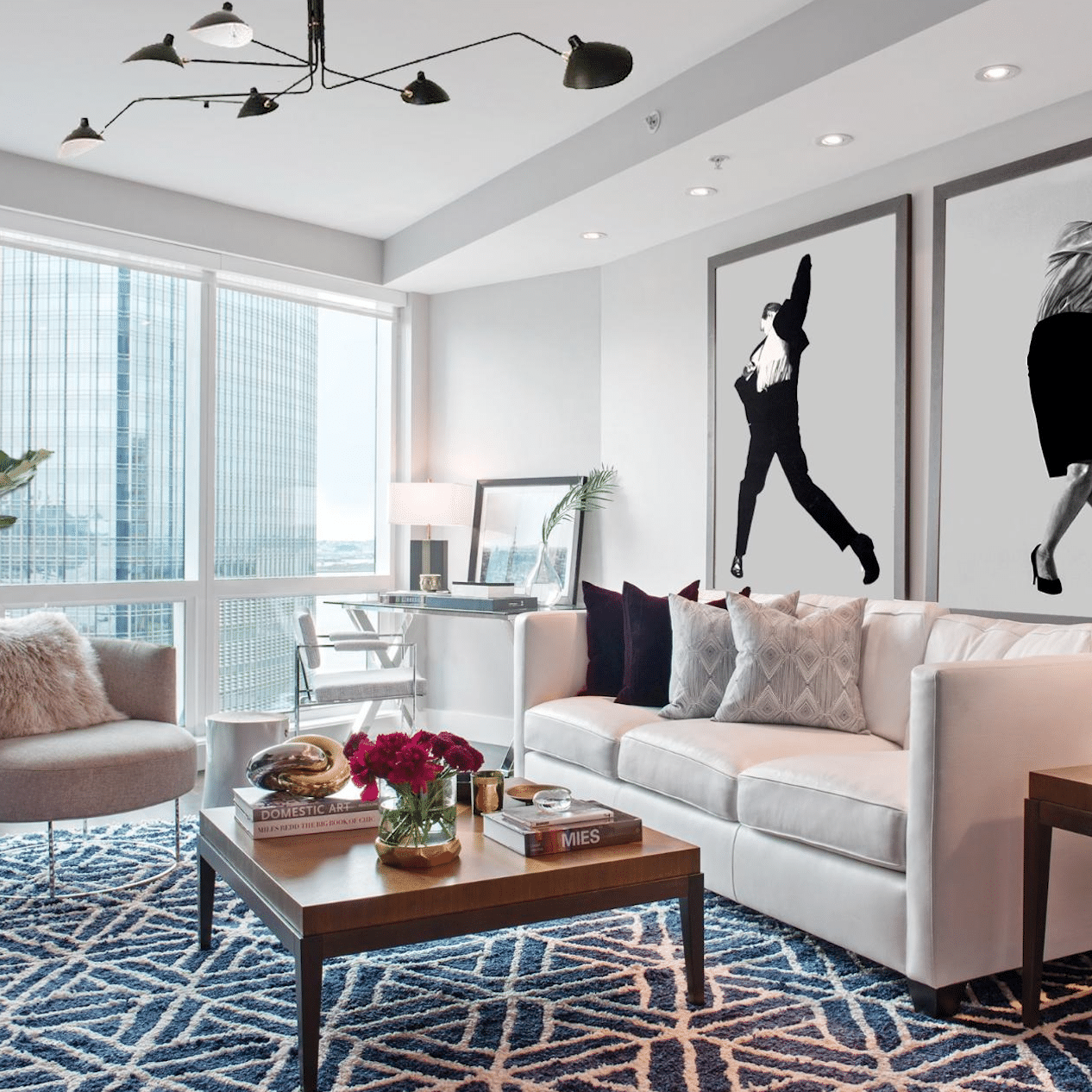 A Look Inside This Elegant + Chic Jersey City Apartment - Hoboken Girl