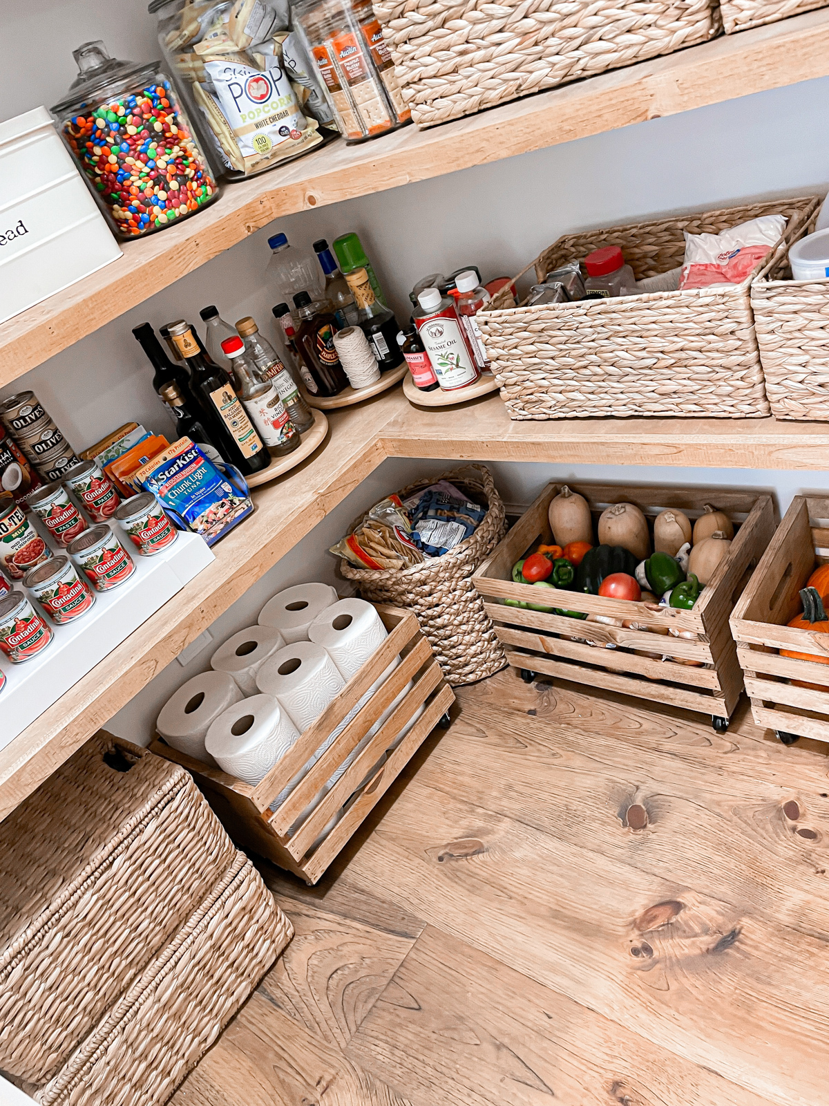 CORNER PANTRY REVEAL | Everyday Laura