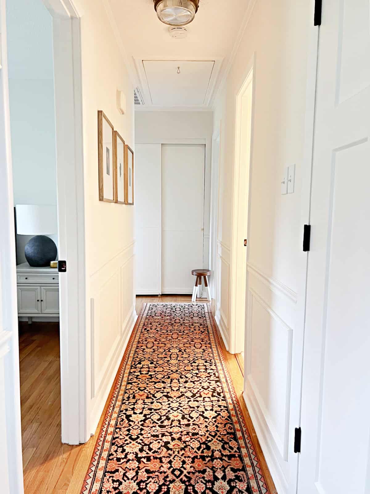 Decorating a Dark, Narrow Hallway · Chatfield Court