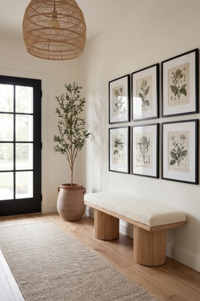 How to Create a Calm, Elevated Entryway on a Budget (Amazon Finds)