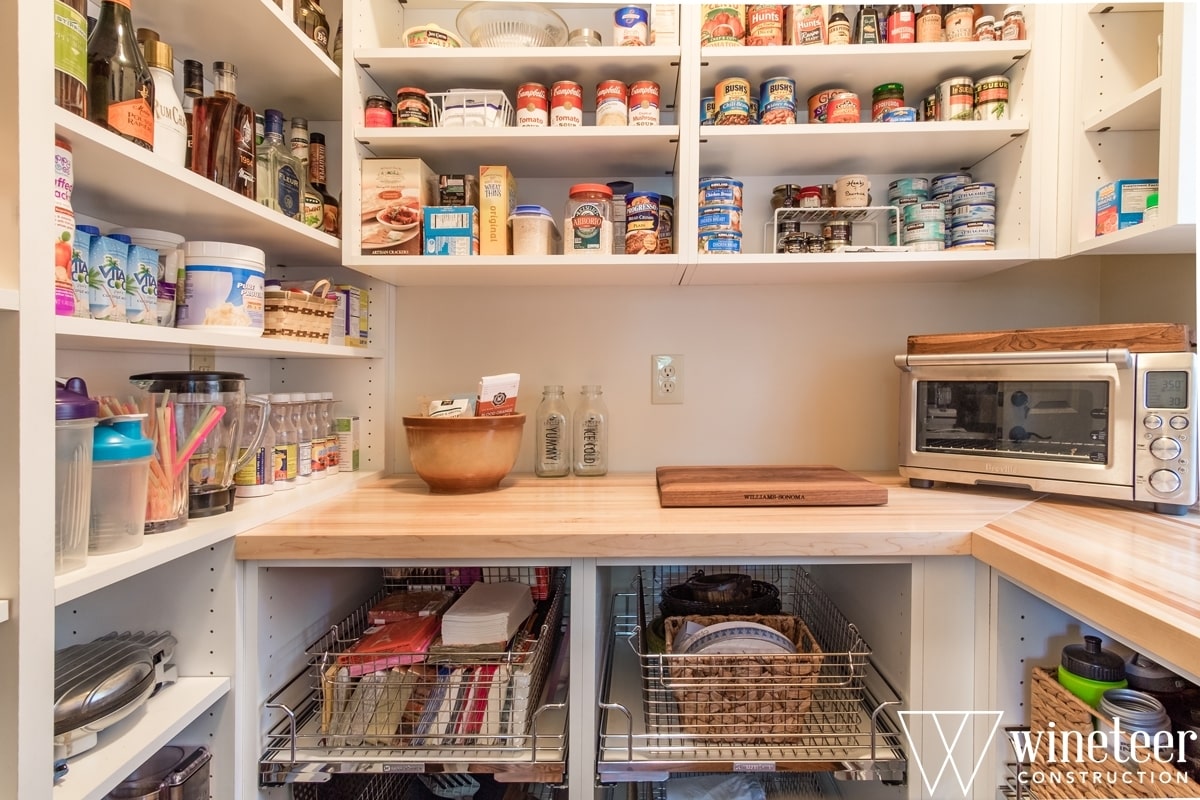 Kitchen Pantry Remodel - Wineteer Construction