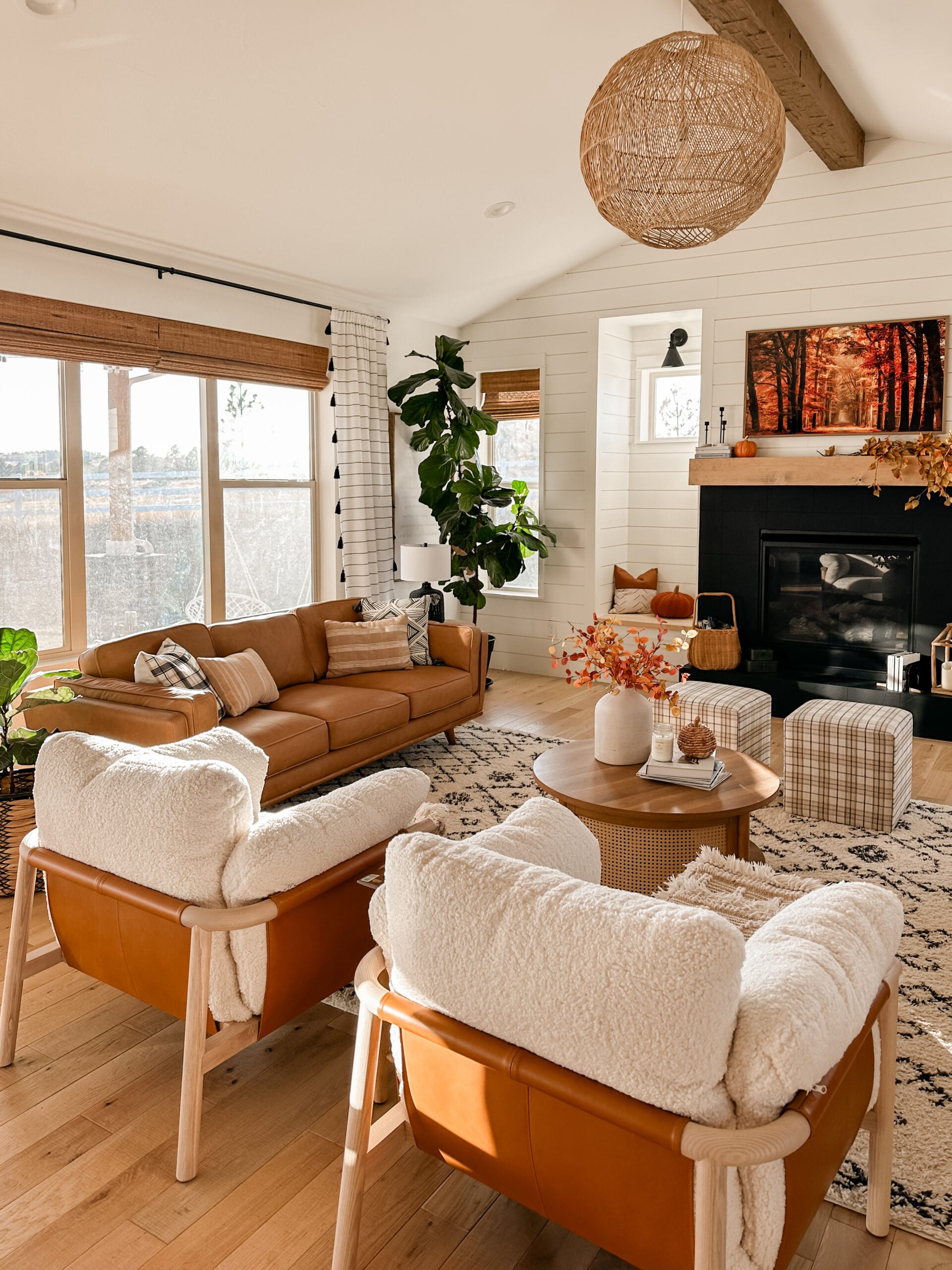 New + Improved Cozy Living Room - Sarah Joy