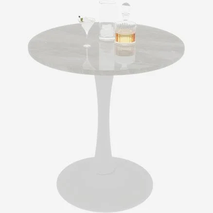 LUXEYARD 27.6-Inch White Mid-Century ...