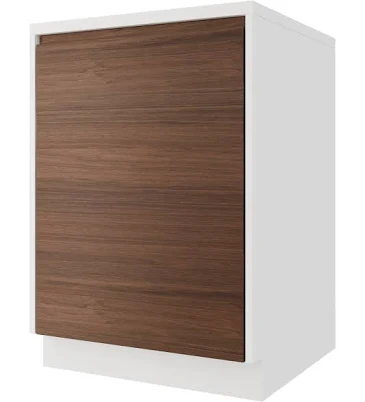 Walnut Cabinet Doors | Integrated Han...