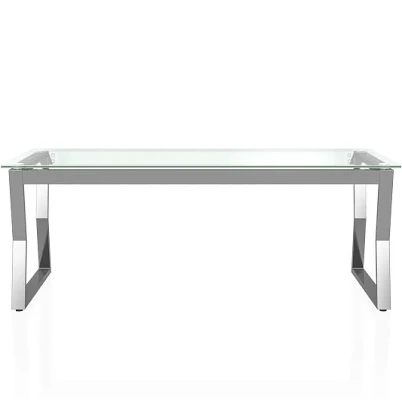 Furniture of America Modern Glass Cof...