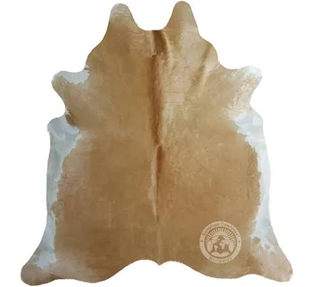 Beige Cowhide Rug