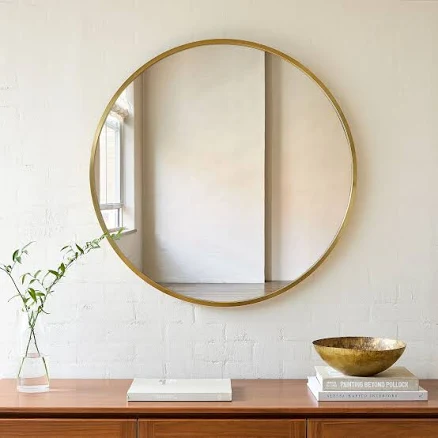 West Elm Round Wall Mirror