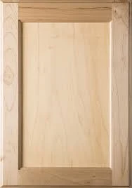 Square Maple Cabinet Door w/ Flat Pan...
