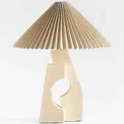 Crate & Barrel Ruins Cream Ceramic Sc...