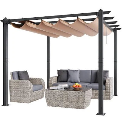VEVOR 10ftx10ft Outdoor Retractable P...