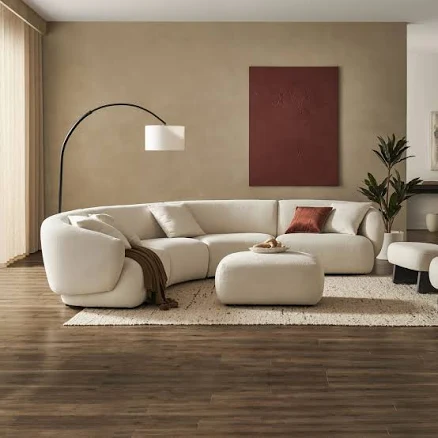 Castlery Curve L-Shape Sofa
