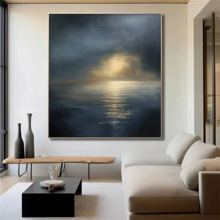 Abstract Seascape Painting