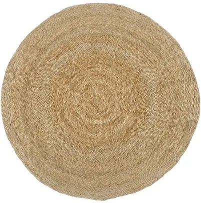 Pottery Barn Round Braided Jute Rug