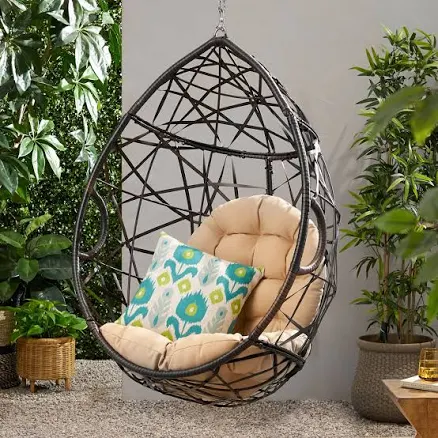 Euroco Indoor/Outdoor Hanging Egg Cha...