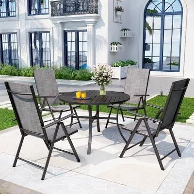 Captiva Designs 5pc Outdoor Dining Set