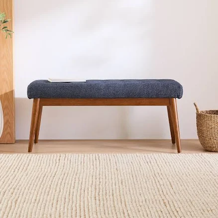 West Elm Midcentury Upholstered Bench...
