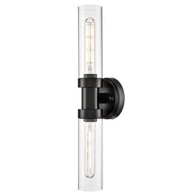 Claxy Black Bathroom Wall Sconces
