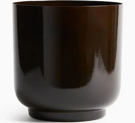 H&M Home Large Metal Plant Pot