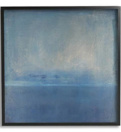 Stupell Industries Blue Abstract Land...