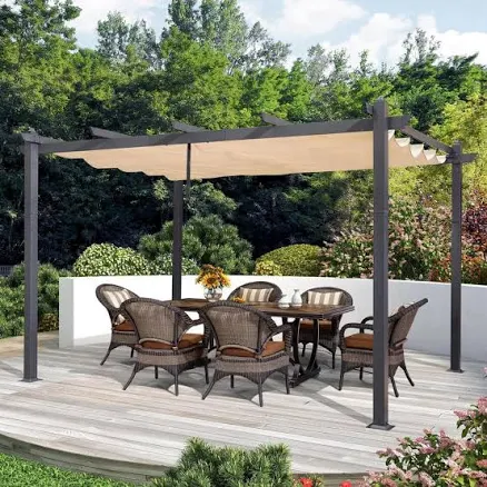 PURPLE LEAF 10 ft. x 12 ft. Gray Alum...