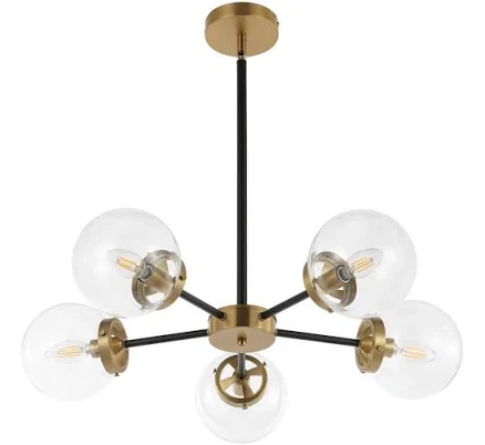 WINGBO 5-Light Modern Chandelier