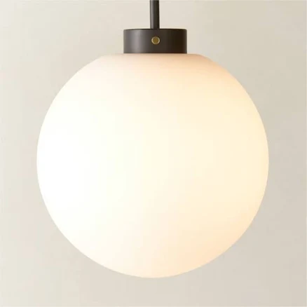 Marra Matte Black Globe Pendant Light...