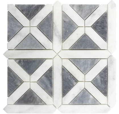 Boutique Stone Waterjet Geo Star Whit...