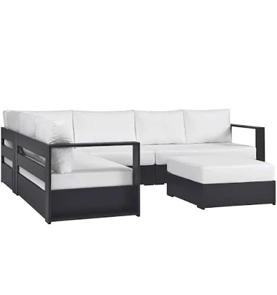 Modway Tahoe 5-Piece Outdoor Patio Po...