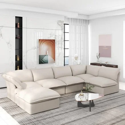 Magic Home 163 in. Flared Arm 6-Piece...