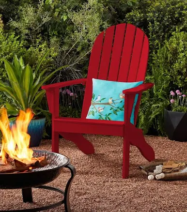Mainstays Wood Outdoor Adirondack Chair