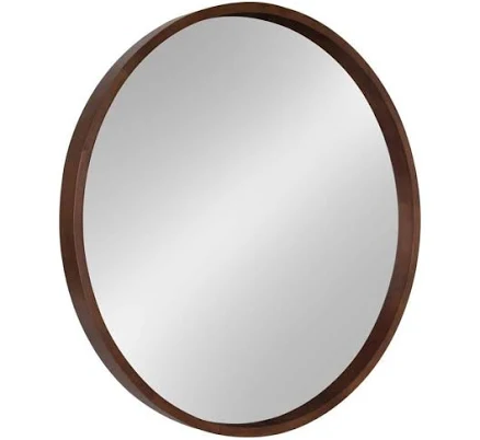 Kate and Laurel Hutton Round Wood Wal...