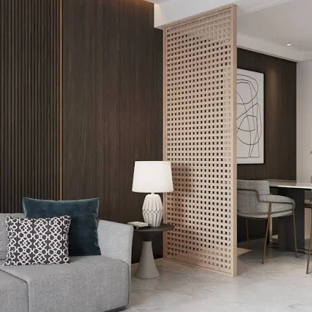 NYSA Custom Lattice Slatted Partition...