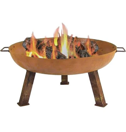 Sunnydaze Decor Outdoor Round Cast Ir...